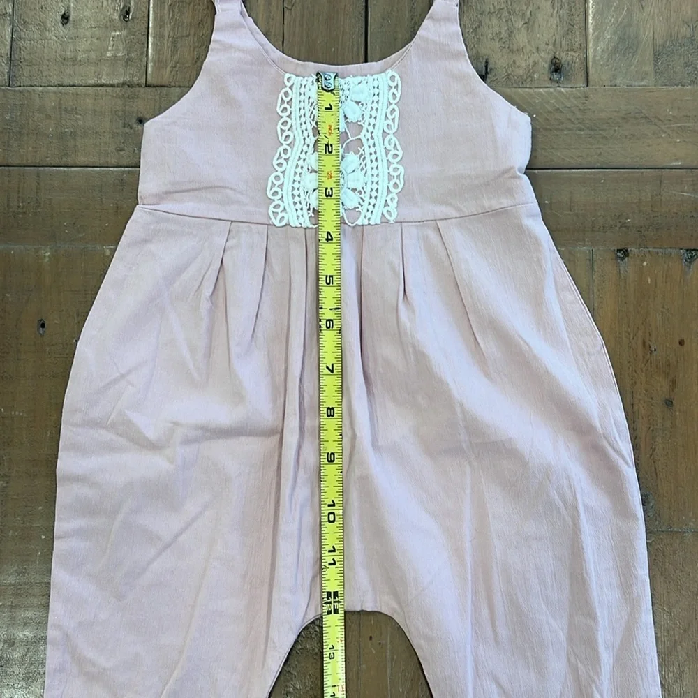 Colorful childhood rose bohemian romper